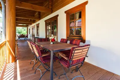 Grundriss der Unterkunft Chalet zum Salamander