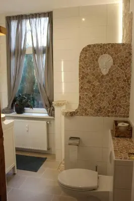 Ein Badezimmer in der Unterkunft Wiesengrund