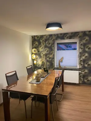 TV/Unterhaltungsangebot in der Unterkunft Gemütliche Ferienwohnung