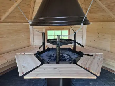 Grundriss der Unterkunft Gruppenhaus mit Grillkota für 16 Personen in Hahnenklee