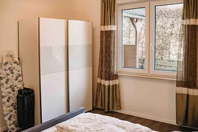 Ein Bett oder Betten in einem Zimmer der Unterkunft Brockenblick 1