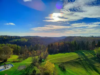 Naturlandschaft in der Nähe der Ferienwohnung