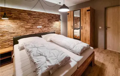 Ein Bett oder Betten in einem Zimmer der Unterkunft Pet Friendly Apartment