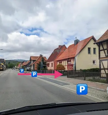 Die Umgebung um die Ferienwohnung
