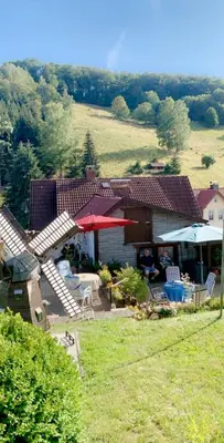 Naturlandschaft in der Nähe der Ferienwohnung
