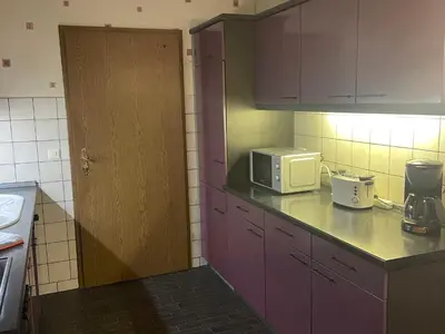 Küche/Küchenzeile in der Unterkunft Haus Wiesenblick