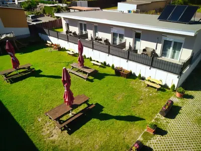 Ein Garten an der Unterkunft Ferienwohnung Vogt