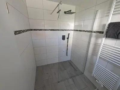 Ein Badezimmer in der Unterkunft Ferienwohnung Vogt