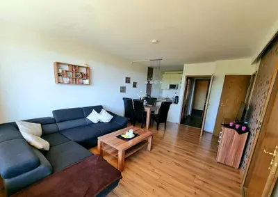 Ein Sitzbereich in der Unterkunft Harz-Idylle mit Sauna & Pool: Entspannung pur.
