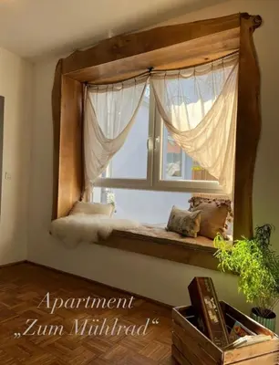 Ein Bett oder Betten in einem Zimmer der Unterkunft Villa Malzmühle - a85020