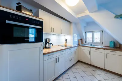 Küche/Küchenzeile in der Unterkunft Ferienwohnung 2 - Marktkirchhof