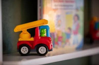 Der Kid's Club in der Unterkunft STANMA Hirschtraum für 7 Personen mit 3 Schlafzimmern