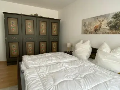 Ein Bett oder Betten in einem Zimmer der Unterkunft Gosch am Kurpark